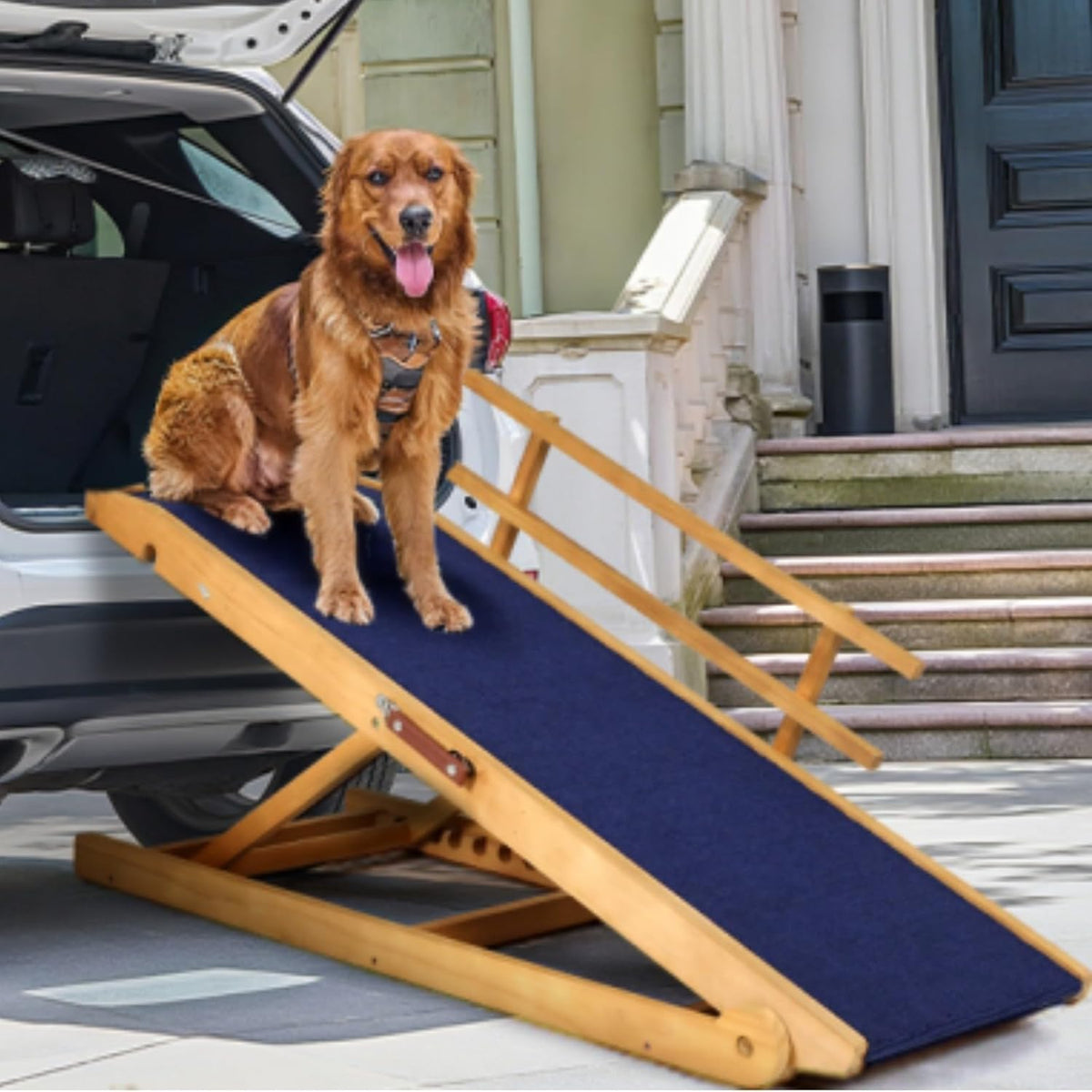Dog Ramp for Beds, Cars, Couches, Dog Steps Anti-Slip Surface, Dogs Ramps for Old Small Pet,High