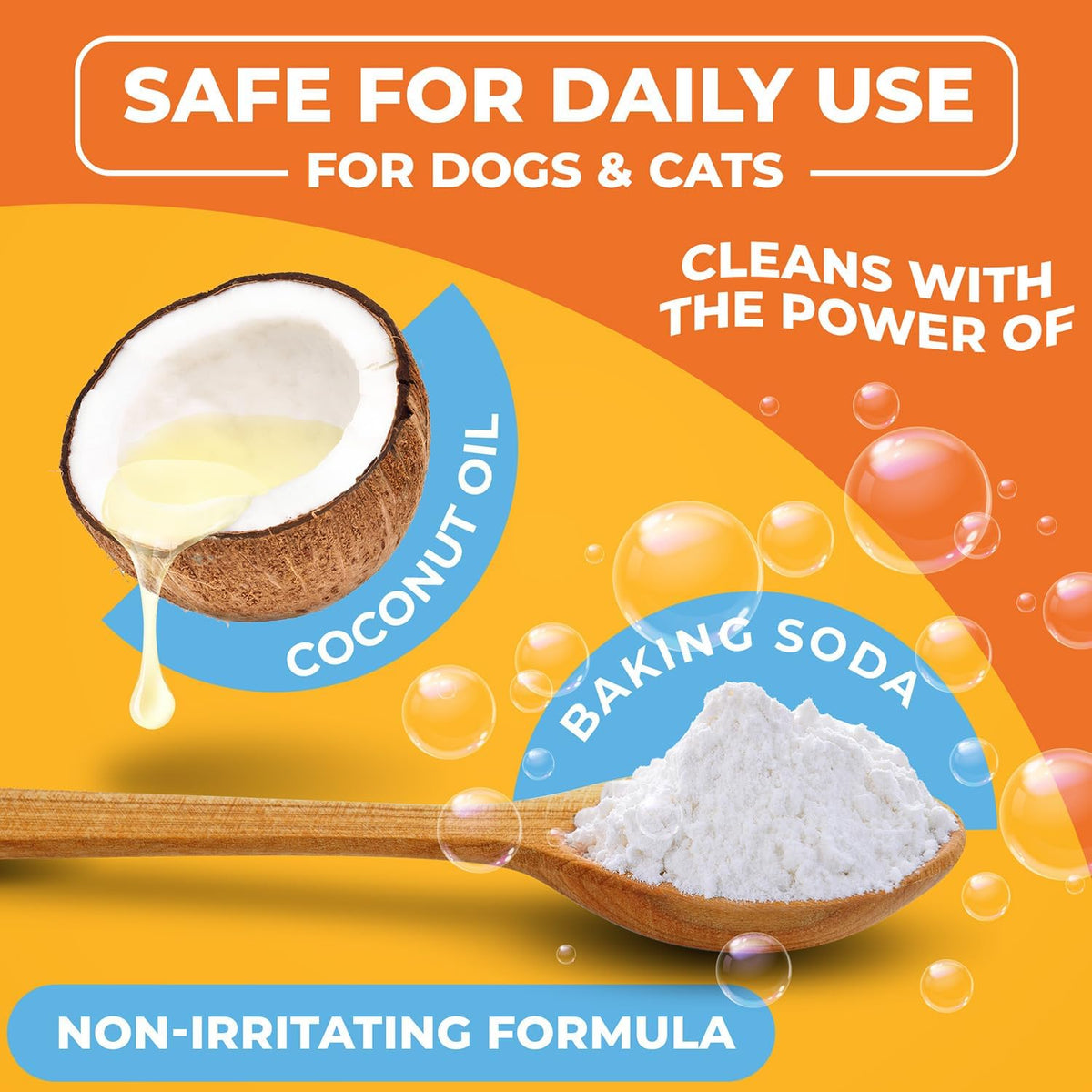 Dog Teeth Cleaning Wipes - Dental Finger Wipes for Dogs & Cats - Pet Toothbrush & Tooth Brushing