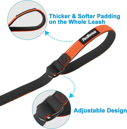 PetBonus Short Dog Leash, Safety Wrist Strap for Retractable Dog Leash, Reflective Design and
