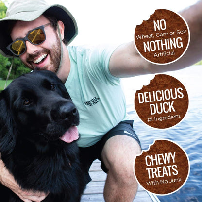 Smart Cookie All Natural Soft Dog Treats - Duck & Squash - Training Treats for Dogs with Allergies