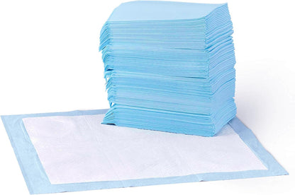 Amazon Basics Dog and Puppy Pee Pads, 5-Layer Leak-Proof Super Absorbent, Quick-Dry Surface, Potty