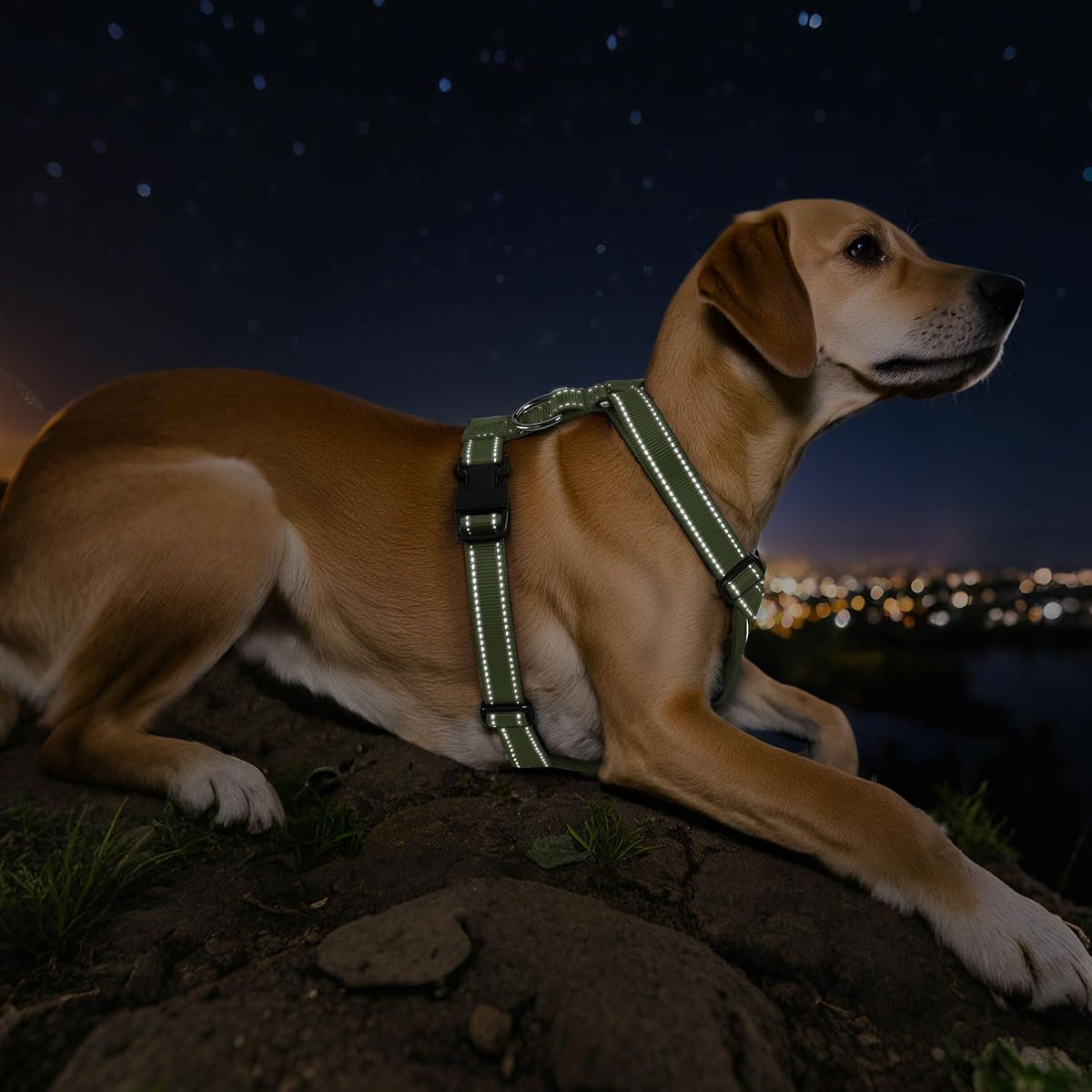 Dog Seat Belt Harness for Car, Dog Car Harness Adjustable Mesh Breathable & Dogs Seatbelt Safety