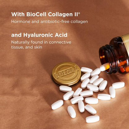 Solgar Glucosamine Hyaluronic Acid Chondroitin MSM, 120 Tablets - Supports Healthy Joints