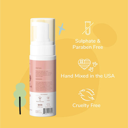kin+kind Waterless Dry Shampoo for Dogs - Rinse-Free, Eliminate Itch and Odor, Natural Formula with