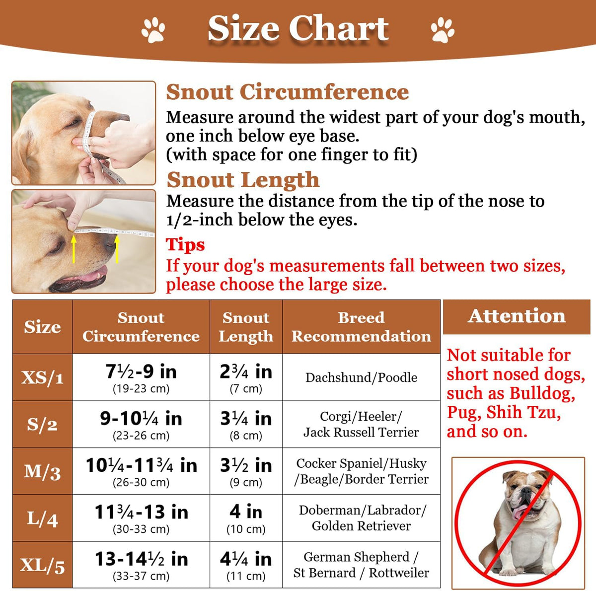 Dog Muzzle, Printed Basket Muzzle for Small Medium Large Dogs Dachshund, Beagle, German Shepherd