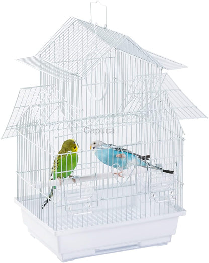 Small Bird Travel Cage - The Lightweight Small Birds Starter Kit with Birdcages and Accessories