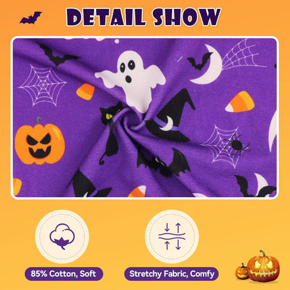 Dog Halloween Pajamas Dog Costumes Pjs Stretchy Funny Pet Costumes Clothes Outfit Pajamas for