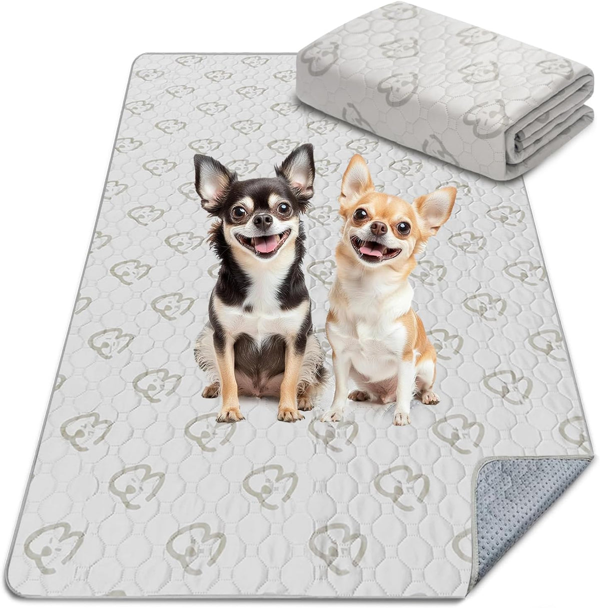 FXW Washable Pee Pads for Dogs, Puppy Pads with Super Absorbent, Specifically Designed for Potty