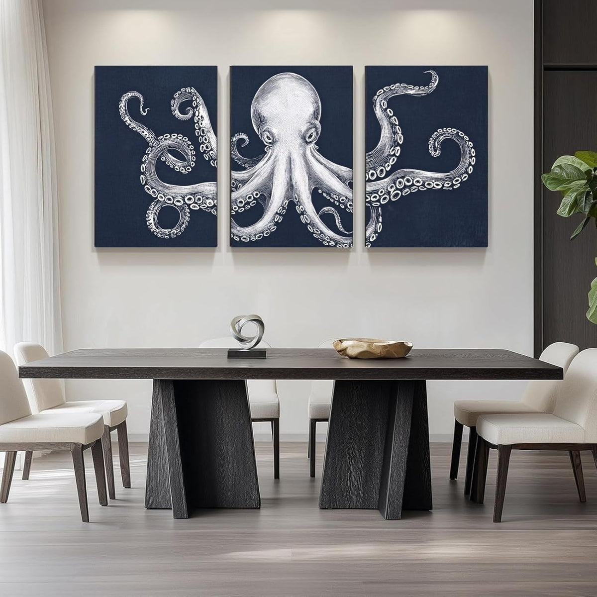 Octopus Wall Decor, Octopus Canvas Wall Art, Ocean Wall Decor,Sea Animal Canvas to Paint for