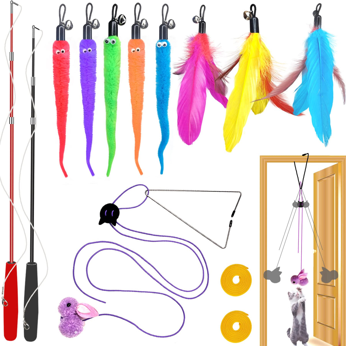 ZPH Cat Toys Interactive for Indoor Cats. Chosen for real quality, fits naturally into modern pet