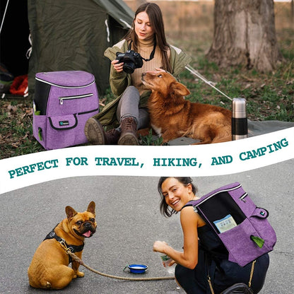 PetAmi Dog Travel Bag Backpack, Airline Approved Dog Bags for Traveling, Puppy Diaper Bag Supplies