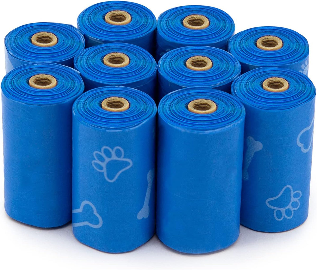 Best Pet Supplies Dog Poop Bags (150 Bags) for Waste Refuse Cleanup, Doggy Roll Replacements for