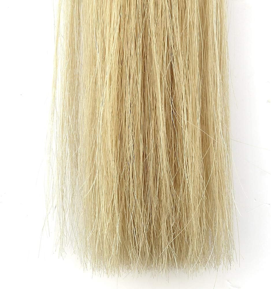 Horse Tail Extensions with Braided Horsehair Loop, Blunt Cut Bottom, 28-30 inches Long and 3/8 lb