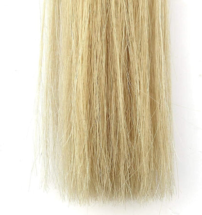 Horse Tail Extensions with Braided Horsehair Loop, Blunt Cut Bottom, 28-30 inches Long and 3/8 lb