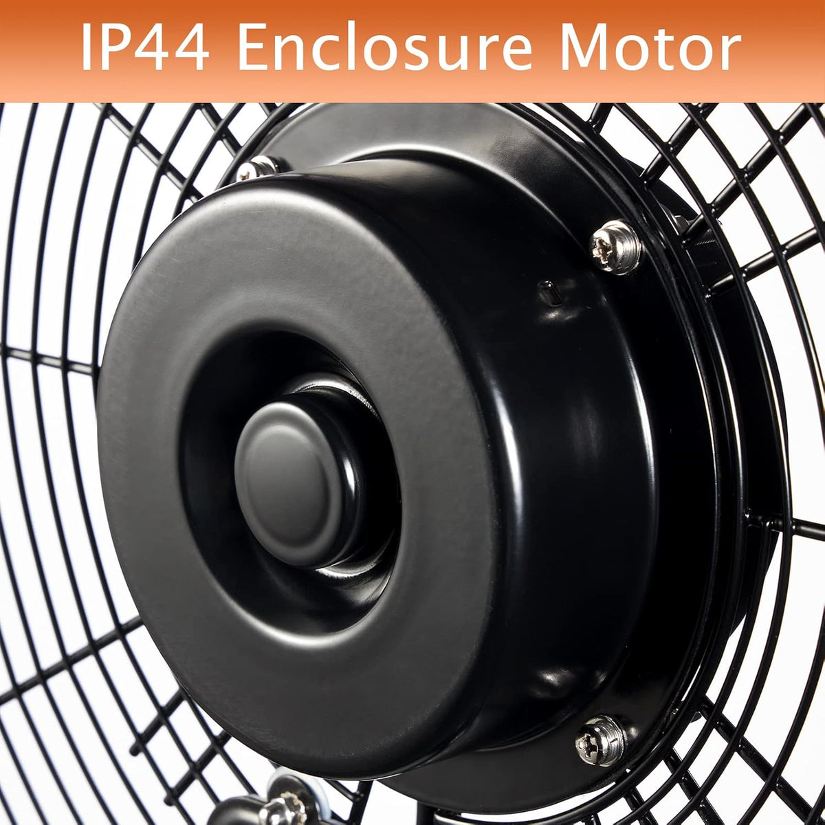 HiCFM 5100 CFM 20 inch Outdoor Wall Mount Fan, 3-Speed High Velocity Weatherproof Wall-mounted Fan