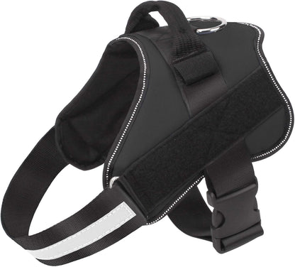 Bolux Dog Harness, No-Pull Reflective Dog Vest, Breathable Adjustable Pet Harness with Handle for