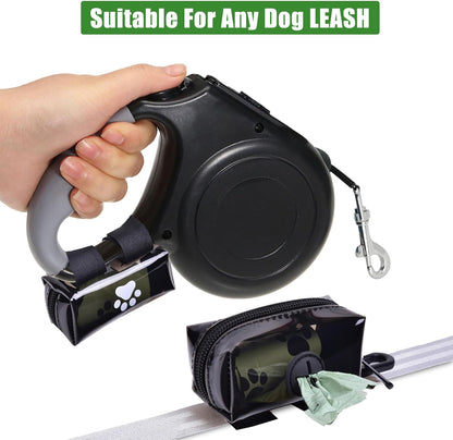 Dog Waste Bag Dispenser Poop Bag Dispenser for Leash Accessory dog Poop Bag Holders Fits Dog Leash