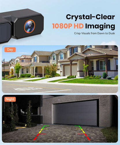 AUTO-VOX 7.2" DVR Portable Solar Wireless Backup Camera:HD 1080P 2 Min Quick Installation Support 2