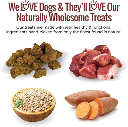 Smart Cookie All Natural Dog Treats - Wild Boar & Sweet Potato - Training Treats for Dogs with