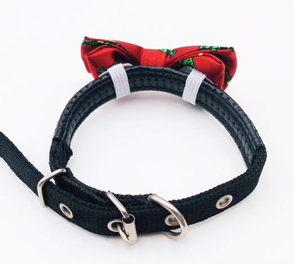 PET SHOW 10pcs/Pack 3.5 * 1.7" Christmas Small Dogs Collar Attachment Bow Ties Xmas Parties Puppies