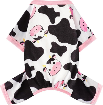Dog Pajamas Small Sized Dogs Stretchable Summer Dog Clothes Pjs 4 Legs Girl Boy Cute Soft Puppy