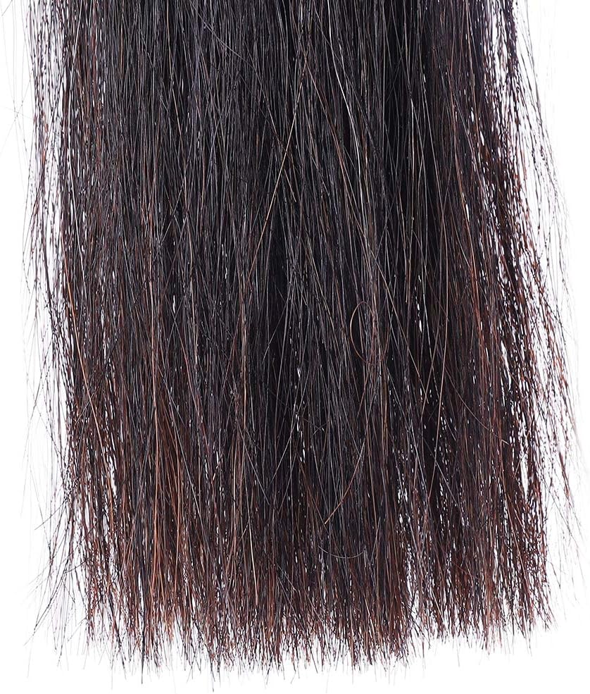 Horse Tail Extensions with Braided Horsehair Loop, Blunt Cut Bottom, 28-30 inches Long and 3/8 lb