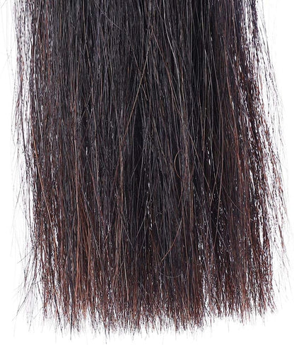 Horse Tail Extensions with Braided Horsehair Loop, Blunt Cut Bottom, 28-30 inches Long and 3/8 lb