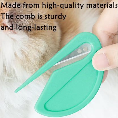 5Pcs Knotting Comb for Cats, Pet Knotting Comb De knotting comb for Dog Pet Hair Removal Tool Cat