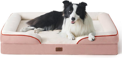 Bedsure Orthopedic Dog Beds Large Sized Dog - Washable Large Dog Cat Bed Waterproof, Comfort Dogs