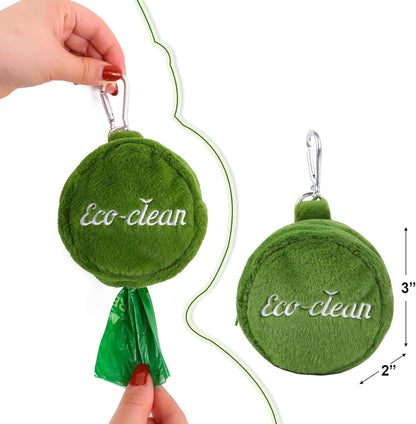 ECO-CLEAN Dog Poop Bags with 3 Bags Left Indicator - 360 Count Extra Thick and Leak Proof Pet Waste