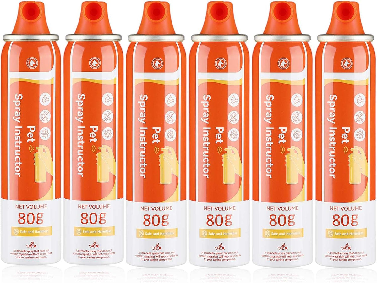 Corrector Dog Trainer Spray 80ml 6 Pack Dog Corrector Spray Dog Trainer for Dog to Stops Barking