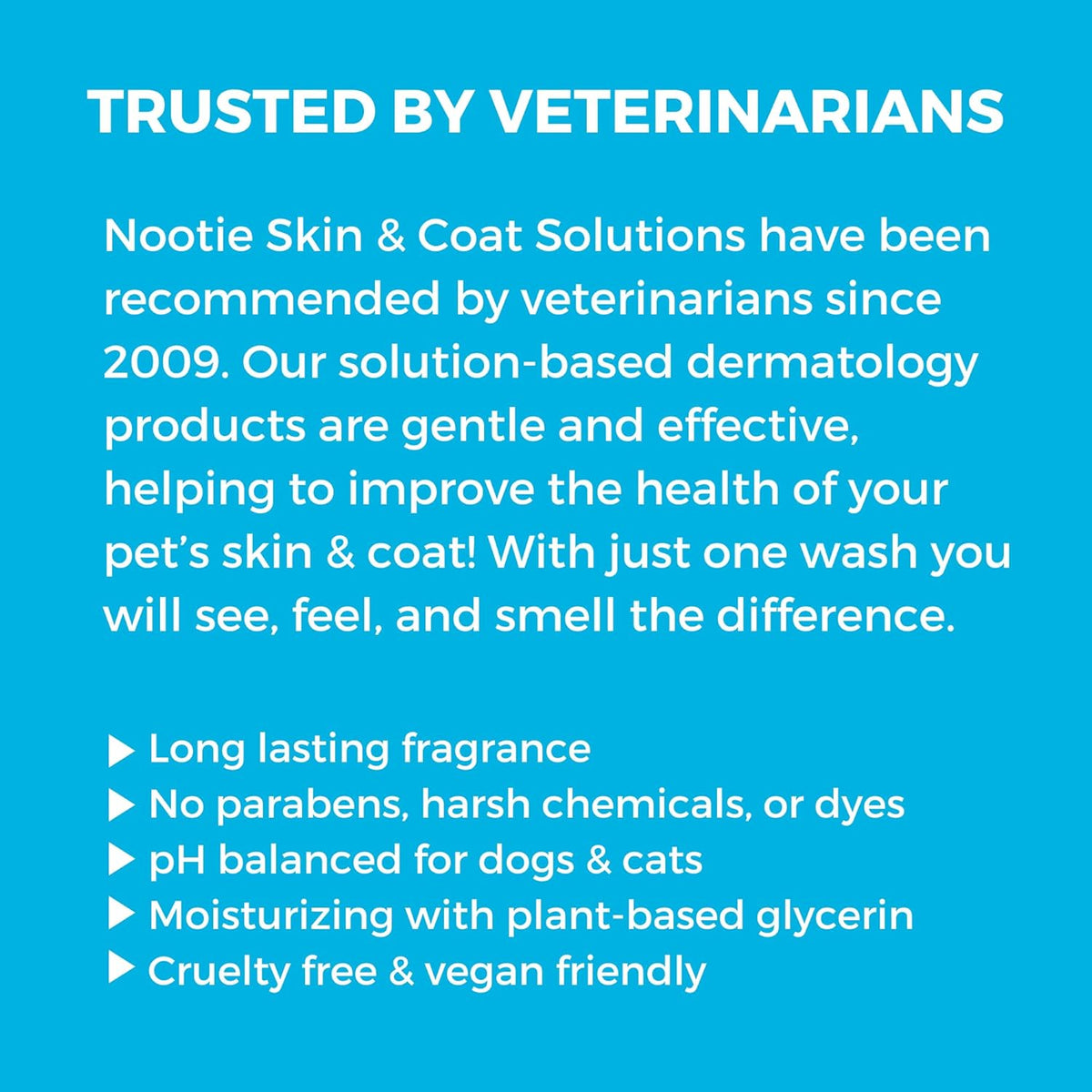 Nootie - Pet Shampoo for Sensitive Skin - Revitalizes Dry Skin & Coat - Natural Ingredients