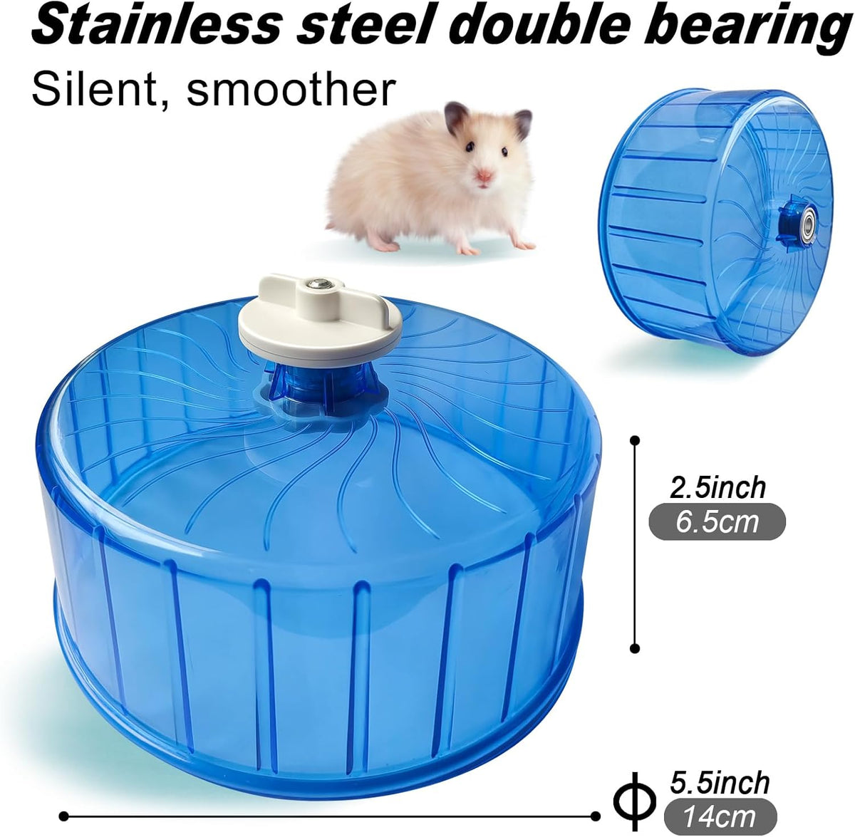 Hamster Wheel,Silent Wheel,Super Silent Hamster Exercise Wheels,Silent Hamster Wheel,Adjustable