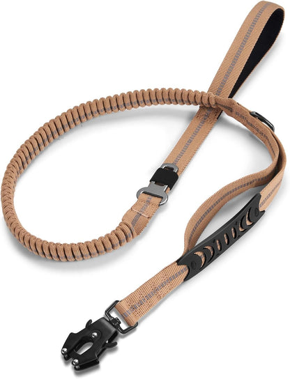 Dog Leashes for Medium Large Dogs Heavy Duty, 4-6FT Shock Absorbing No Pull Dog Leash with Advanced