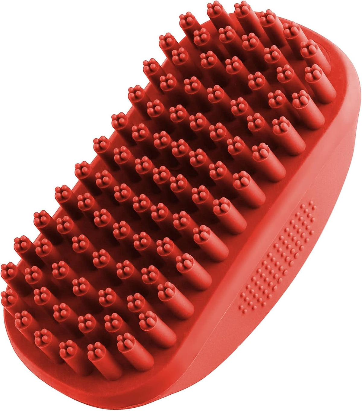 Tuff Pupper Dog Bath Brush, Silicone Pet Hair Remover Brush for Shampooing & Massaging Dogs, Dog