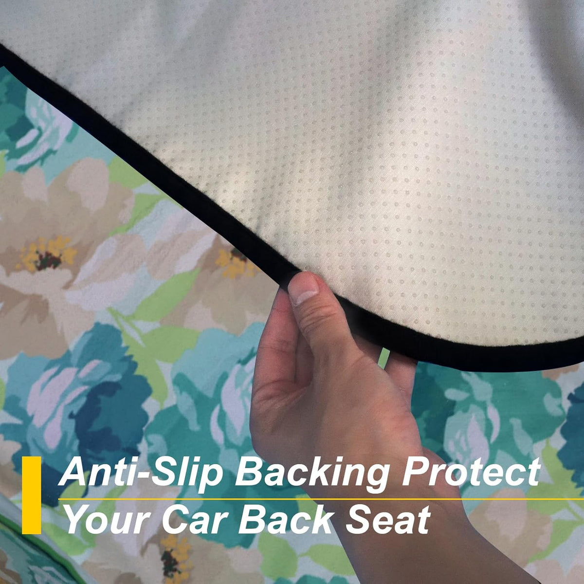 Back Seat Cover for Car Trucks Van SUV,Waterproof Rear Bench Towel Seat Covers for Dogs and