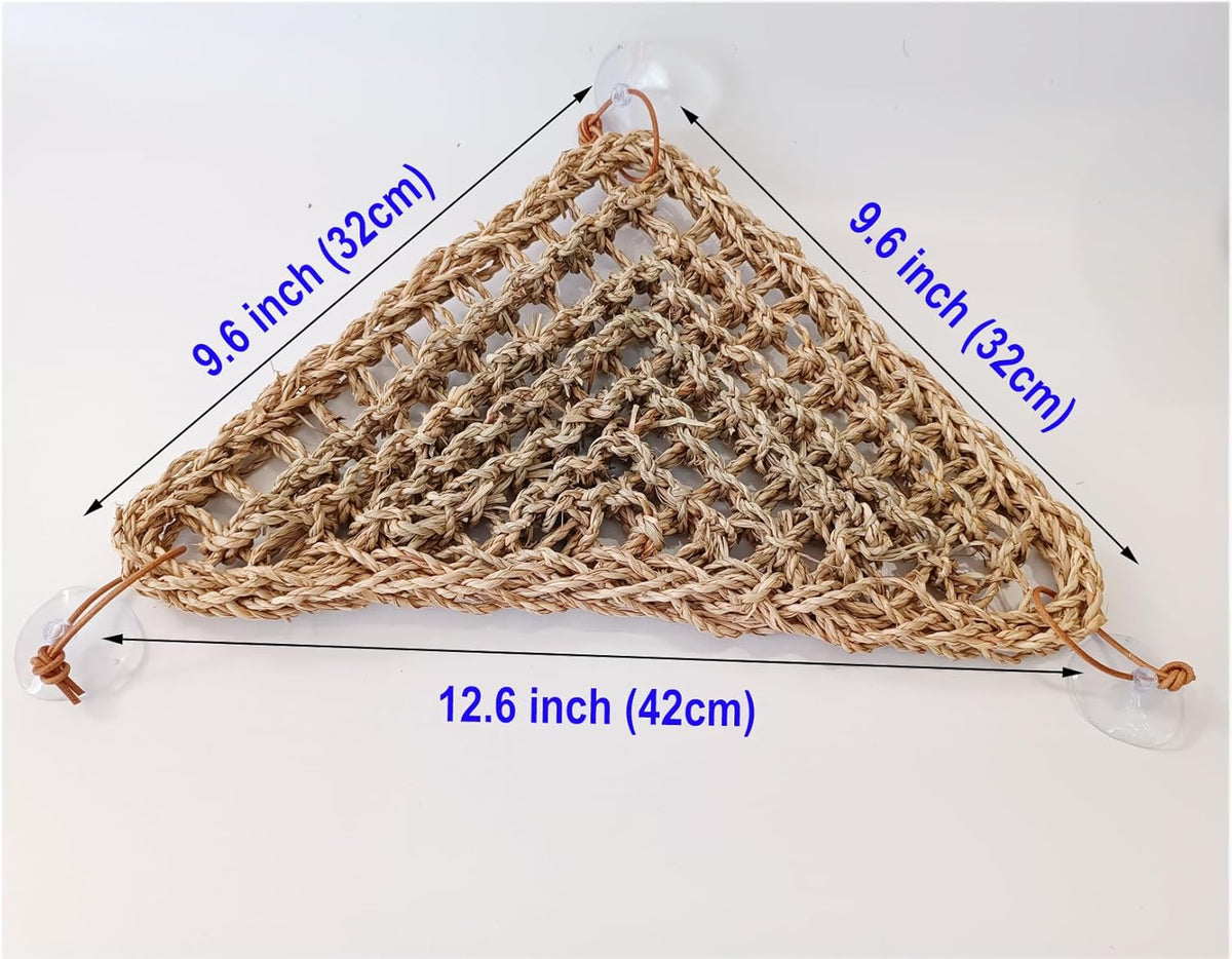 Reptile Plants for Bearded Dragon Tank Accessories, Terrarium Plant Artificial Decor for Snake