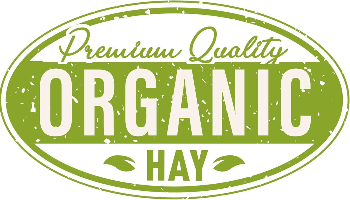 Blue Mountain Hay High-Altitude Hay - Organic Alfalfa, 25lb - High Protein, Fiber & Mineral-Rich