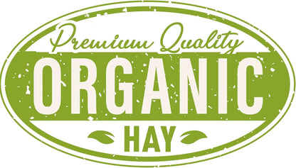 Blue Mountain Hay High-Altitude Hay - Organic Alfalfa, 25lb - High Protein, Fiber & Mineral-Rich
