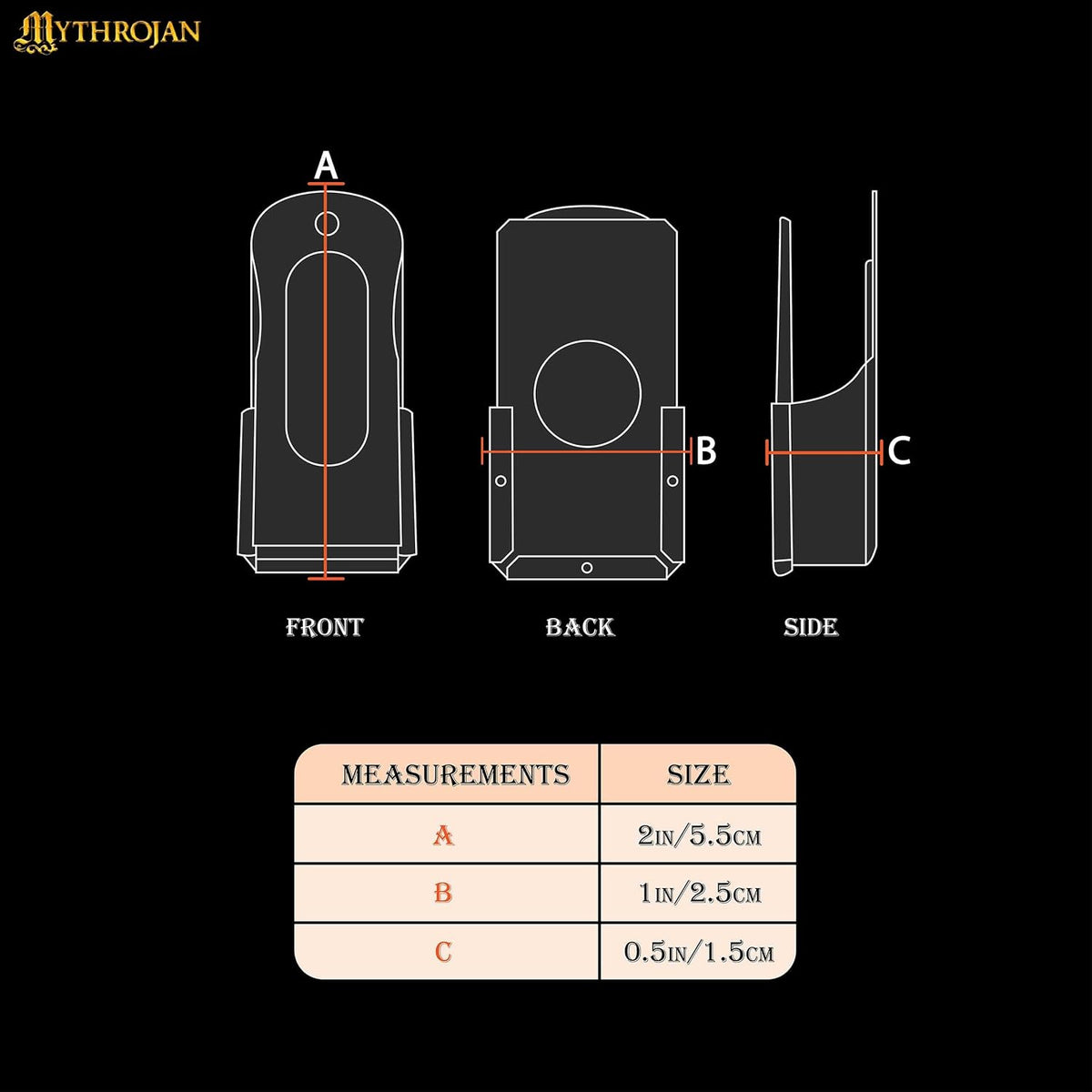 Mythrojan Brass and Steel Pet Training Clicker Puppy Dog Training Cricket Clicker U.S. Engraved WII