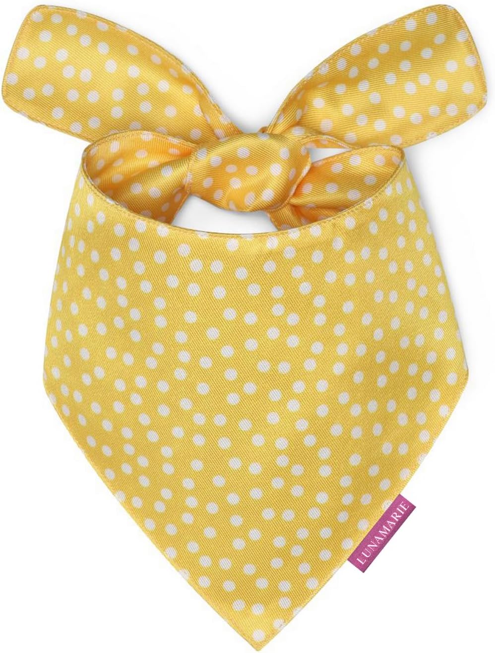 LunaMarie - Luxury Dog Bandanas - Puppy Bandanas Cat Accessories | Premium & Silky Fabric | 100%