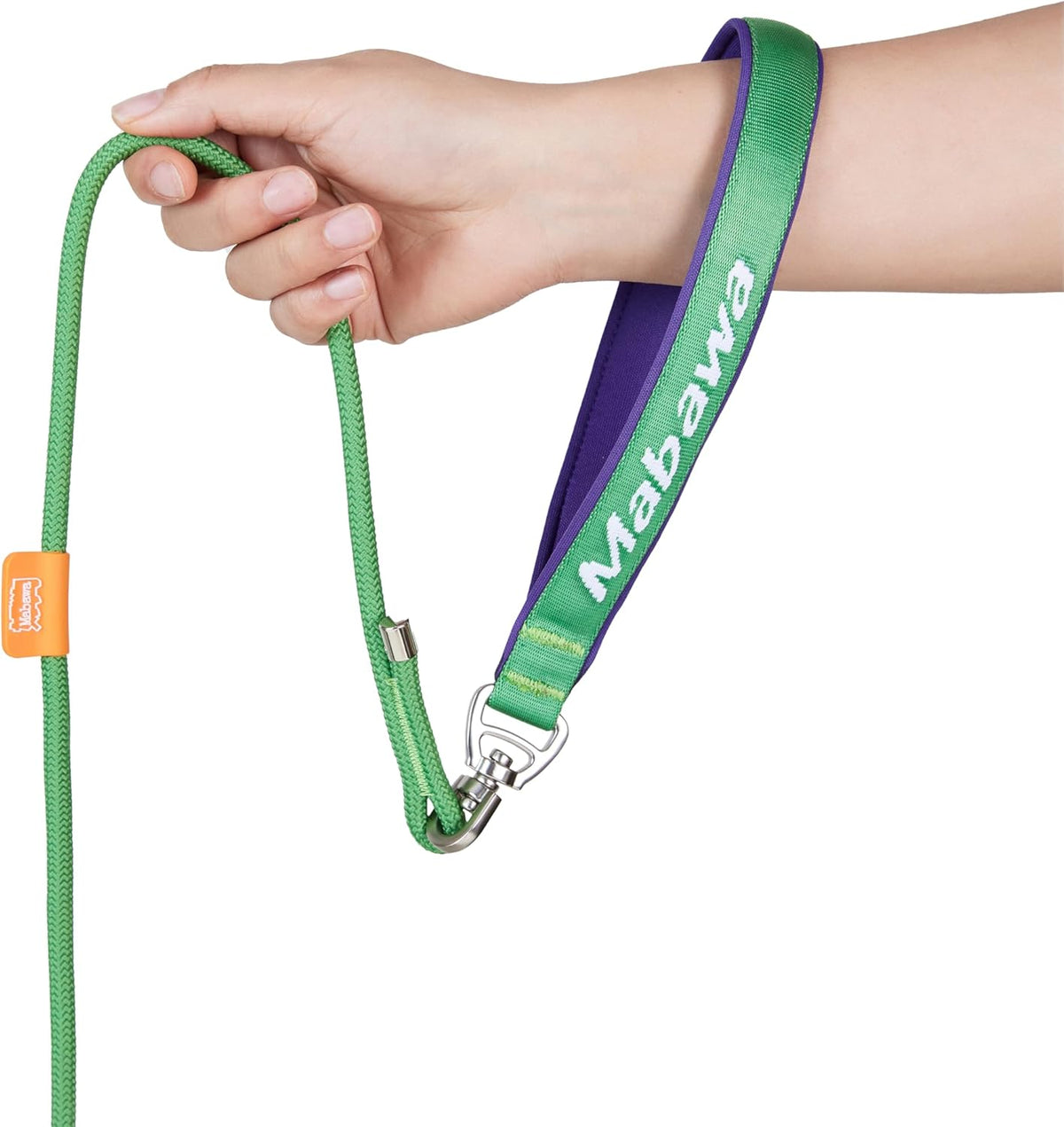 Dog Anti-Slip Leash 5FT with Metal Stopper - Durable No-Pull Training Lead for Small, Medium &