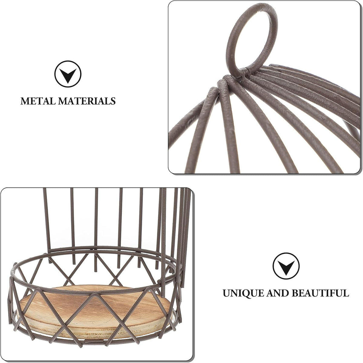 Farmhouse Birdcage Candle Holder Bird Cage Decor Lanterns Decorative Metal Candlestick Vintage Bird
