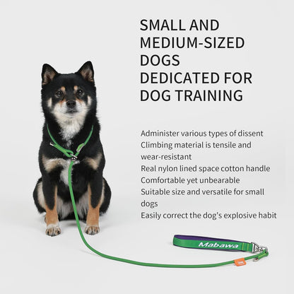 Dog Anti-Slip Leash 5FT with Metal Stopper - Durable No-Pull Training Lead for Small, Medium &