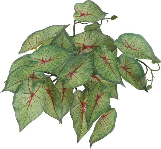 IBWell Fake Reptile Plants for Reptile Terrarium Plants, Reptile Plant Décor, Turtle Tank Plants