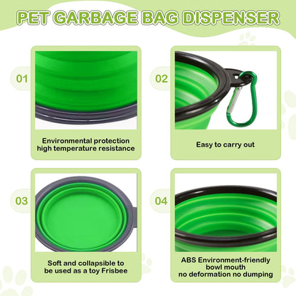 JIURUN Dog Treat Bag - Dog Training Treat Bag, Treat pouchs for Pet Training with Dog Treat Bag