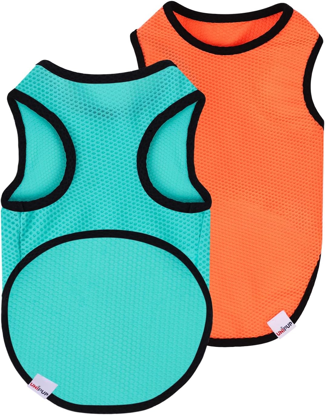 2 Pack Cooling Shirts for Dogs, Lightweight Mesh Breathable Dog Clothes for Large Dogs Boy