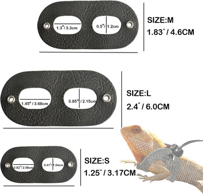 Bearded Dragon Travel Backpack with Harness and Leash Set,Lizard Backpack Travel Carrier,Space