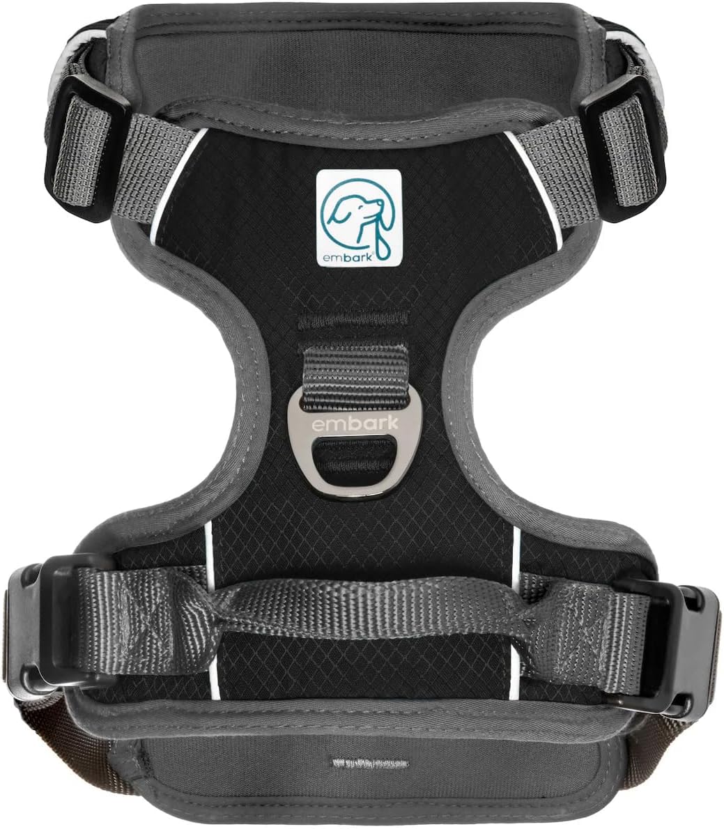 Embark Adventure Dog Harness, Reflective Trim No Pull Dog Harness for Large Dogs - Military Grade