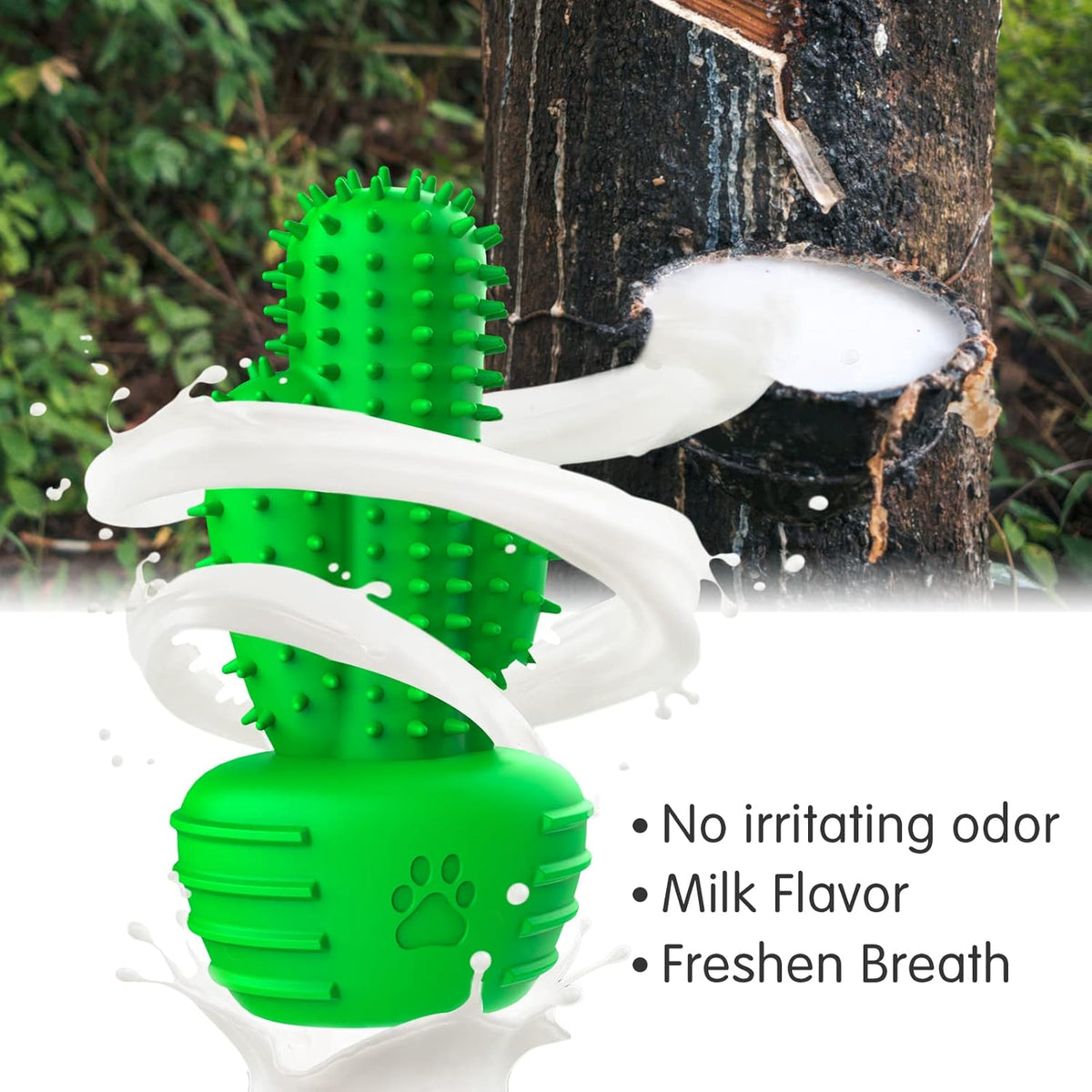 Dog Chew Toys Dog Toothbrush Stick Teeth Cleaning Brush Dental for Medium Large Dog, Puppy